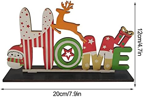 #VVGQSU Коледни Креативни Дървени Декорации За Дома със Собствените си ръце Студентски Подаръци, Коледна Украса