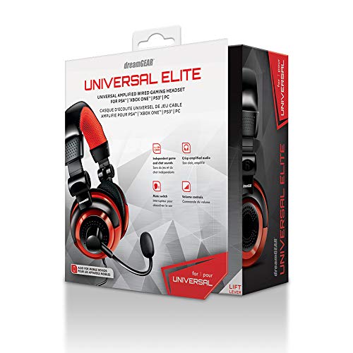 Жичен детска стерео слушалки dreamGEAR Universal Elite с по - Nintendo Switch Lite/Комутатор/PS4/Xbox One/PC