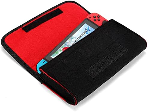 Manarola на Залез слънце Калъф за Носене Преносима игрова конзола Switch Чанта За съхранение с Отделение за карти