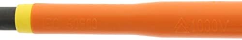 Комплект отвертки с изолация IDEAL Electric 35-9305 (2 бр.) Оранжев, 4 инча. Отвертка с вал и дръжки с подложки.