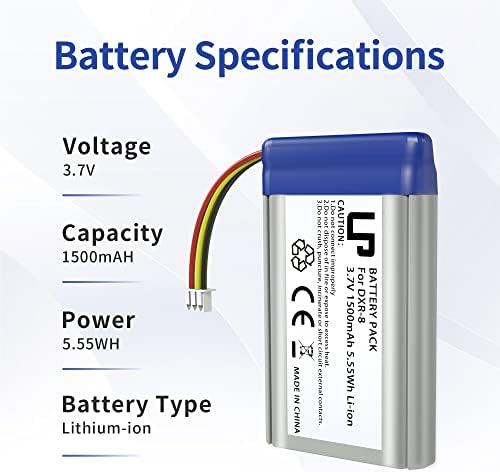Замяна на батерията LP, Съвместима с видеомонитором Бебе Оптика DXR-8, 2 комплекта Sp803048, литиево-йонна Акумулаторна