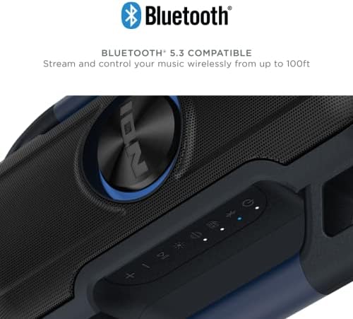 ION Party Splash Водоустойчив с подсветка и Bluetooth високоговорител