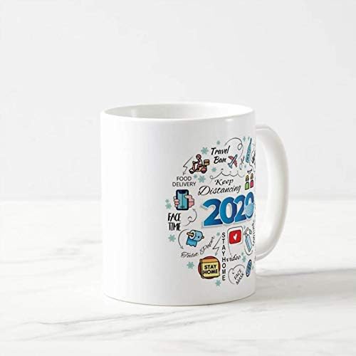DBYLXMN Подарък Незабравим 2020 Семейна Чаша Подарък За Купата Подарък Чаша за Стъкло и Бутилка Винтажное, Млечно Стъкло