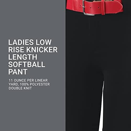Спортни Дамски Панталони за софтбол Russell с ниска засаждане и дължина до коляното