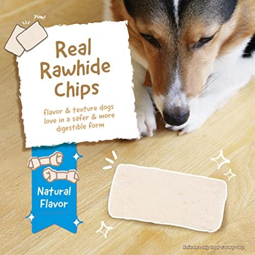 Arm & Hammer for Pets Чипс от Сурова кожа за кучета | Натурална дъвка от Сурова кожа за кучета с добавка на сода за хляб