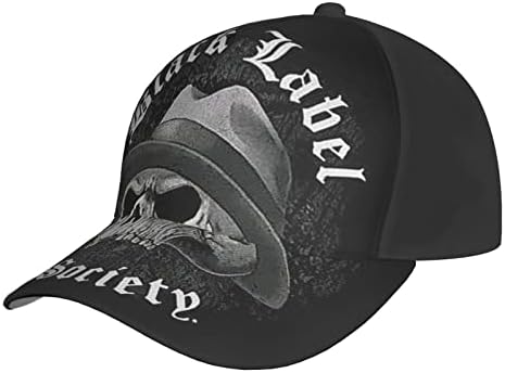Black Rock Label Band Society Забавно Реколта Шапка за Татко, Регулируем Промытая Класическата бейзболна шапка за Мъже и Жени