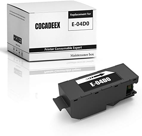 Подмяна на кутии за обслужване възстановени мастило COCADEEX за T04D0 или C13T04D000, работа с принтер Expression ET-7700
