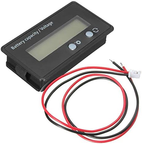 BE-TOOL Тестер Волтметър С LCD дисплей 48 Напрежение на Батерията Индикатор на Оловно-Киселинната Батерия Волтметър
