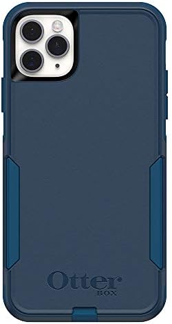 Калъф OtterBox за iPhone 11 Pro Max серия Commuter - ИЗРАБОТЕНА ПО поръчка (БЛЕЙЗЪР СИНЬО / STORMY SEAS BLUE), тънък и здрав, удобен за джоба, със защита на пристанища