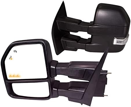 AERDM Нови теглещи превозни огледала F150 2015-2018 година на издаване с допълнителни светлини/сигнално устройство