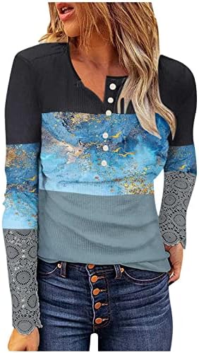 Женска тениска TREBIN, Дамски Модни Малка Hoody Свободно Намаляване с Дълъг ръкав, Блуза Однотонная