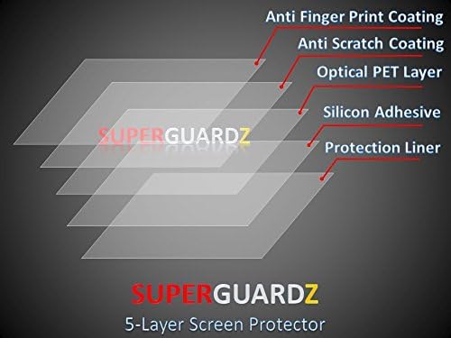 [Комплект от 3 теми] за Samsung Galaxy Tab 4 10.1 (2014 г. съобщение) - Сверхчистая защитно фолио SuperGuardZ, защищающая екрана от надраскване и мехури [Доживотна подмяна]