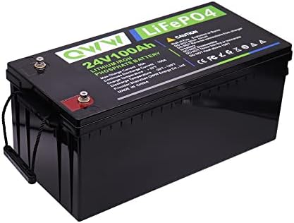 Акумулаторна батерия QWW 24V100AH LiFePO4, елемент на клас B, са подходящи за повечето комплекти
