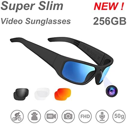 Видео Очила OhO Pro, помещение за спортни слънчеви очила H. 265 с резолюция от 24 М и памет 256 GB