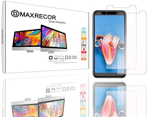 Защитно фолио за екрана, разработена за цифров фотоапарат Samsung NX210 - Maxrecor Нано Матрицата Anti-Glare (комплект от две опаковки)