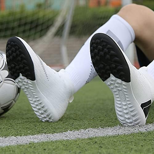 Мъжки Футболни Обувки Обувки Turf Футболни Обувки За Помещения С Висока Берцем Дишащи Футболни Обувки За Тренировки На Открито TF/AG