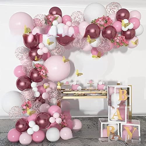 Балони Ворсак Нов Тестени изделия Розов Балон Осъществяване на Ретро Метален Балон Набор от Украса За Парти По