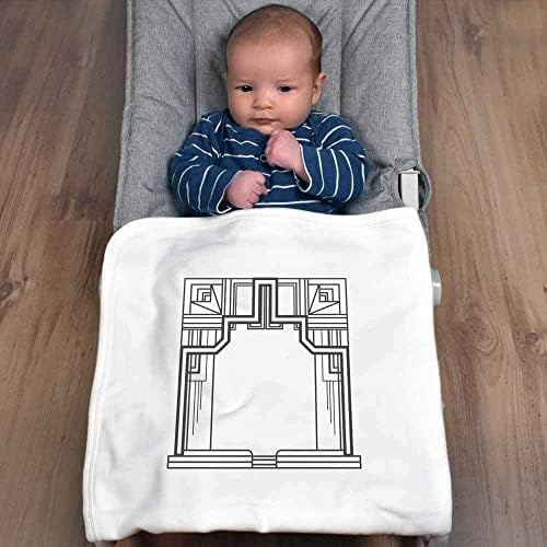 Памучни Бебешки одеяла/Шал в рамката на арт-деко (BY00027287)