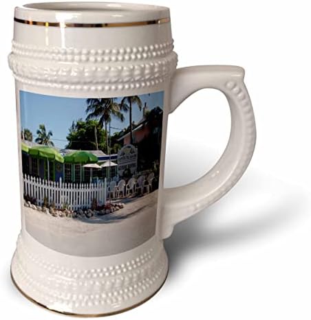 Триизмерно изображение на Известния бистро Key Lime на остров Каптива, Флорида - чаша за стейна на 22 унция (stn-371725-1)