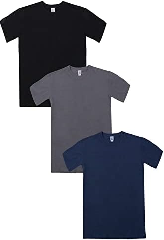 Мъжки Памучен Тениска Премиум-клас Have It Tall, 3 опаковки
