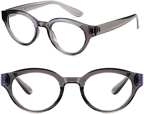 Ailebre Овални Дизайнерски Очила за четене за Жени, Очила с защита от Сините лъчи, Материал на Биологична Основа Desna