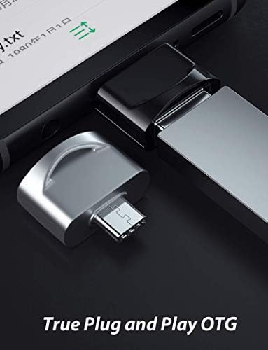 Адаптер Tek Styz C USB за свързване към USB конектора (2 опаковки), който е съвместим с вашите Honor X10 Max