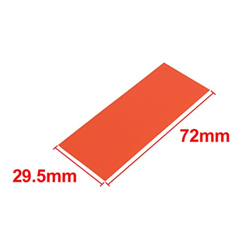 карта за търсене на PVC Свиване Тръба 29,5 мм и Ширина от 72 мм Ярко-Червен Цвят, за акумулаторни батерии 18650