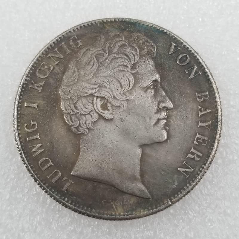 QINGFENG Старинни Занаяти 1841 Немска Сребърна Доларова Монета