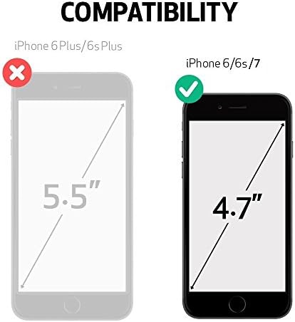 Калъф Incipio DualPro за iPhone 8 и iPhone 7/6 / 6s с Амортизирующим Вътрешната сърцевина и защитна външна обвивка за iPhone 8 и iPhone 7/6 / 6s - Переливающийся Изумрудено-зелен /Черен