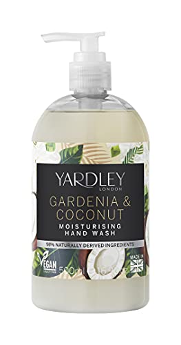 Ръчно пране YARDLEY LONDON Deluxe Gardenia Botanical, кокос, 500 мл