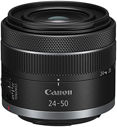 Беззеркальная фотоапарат Canon EOS R8 с обектив RF 24-50 mm f/4,5-6,3 is STM + обектив 75-300 мм F /4-5.6 III + 128 GB памет + калъф + статив + филтри (комплект от 40 бр.)