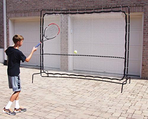 Тенис мрежа Tourna Deluxe с отскок (9x7 фута)