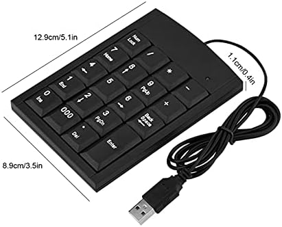 USB Жичен Цифрова Клавиатура за лаптоп Преносим USB Мини Настолна Цифрова клавиатура за Windows XP, за Windows 7/8/9/10, за