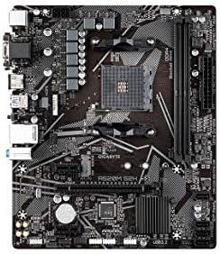 Gigabyte A520M S2H (AMD Ryzen AM4 / microATX / 4 + 3 фаза на цифров PWM/Gigabyte Gaming GbE LAN /NVMe PCIe 3.0 x4 M. 2/3 интерфейс