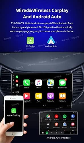 10,1 4 + 64 GB Android 10 Тире Кола Стерео Радио Подходящ за Toyota Camry 2015 ~ 2017 Версия за САЩ Главното Устройство