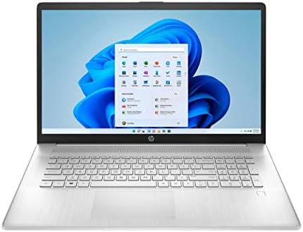 Лаптоп HP 17-cn2003 12-то поколение Intel Core i5 с 17,3-инчов дисплей Full HD, 12 GB оперативна памет, 512 GB, SSD устройство USB-C Win 11 (обновена)