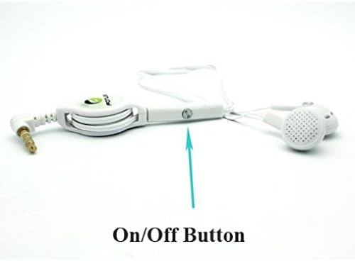 Прибиращи слушалки слушалки 3.5 мм Слушалки с микрофон микрофон, съвместим с Kindle Fire - Kindle Fire HD 6 - Kindle