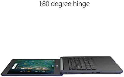 Здрав лаптоп ASUS Chromebook C403, 14,0 HD, Intel Celeron N3350, 4 GB оперативна памет, 32 GB eMMC 810G, тъмно синьо, Chrome
