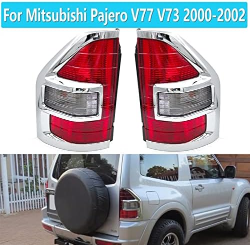 SMANNI за Mitsubishi Pajero V77 V73 2000 2001 2002 Задни стоп-сигнал за Заден мигач автоаксесоари Задна светлина (Цвят: