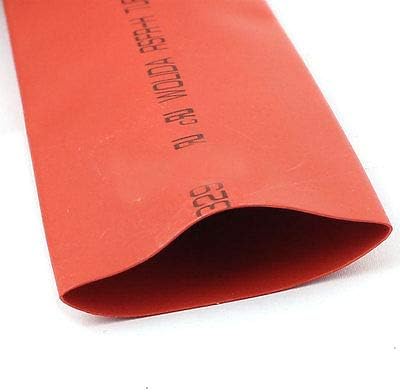 Метална Обвивка с Диаметър 3 Метра на 30 мм, Свиване Тръба, Ръкав Червен Цвят