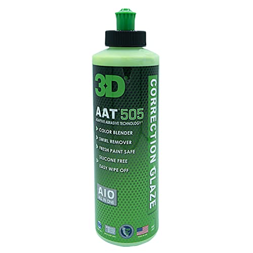 Поправяне черешката 3D AAT 505 - 8 унции - Средство за премахване на турбуленции в каросерията за свежеокрашенных автомобили - Защита от uv Montan - Лесен за почистване - Адап?