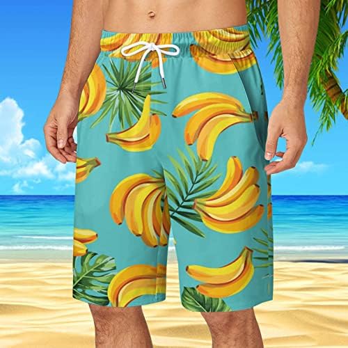 Летни Плажни къси Панталони за Мъже, Мъжки Летни Панталони Големи Размери, С Джоб на съвсем малък Свободни Ежедневни