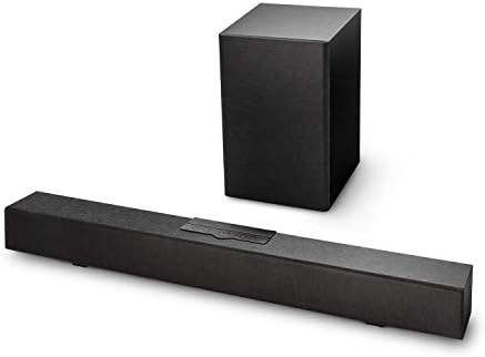 жичен безжична звукова лента на аналогова телевизия atune, Звукова панел Bluetooth 5.0 с безжичен субуфер, съвместима с 2,1-канальным Dolby Digital - 30 см