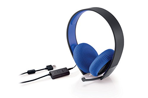 Жичен стерео слушалки за PlayStation Silver