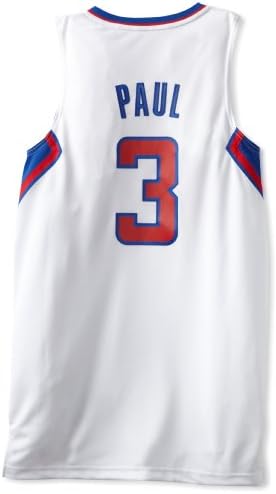 НБА Лос Анджелис Клипърс Бяла риза Свингмена Крис Пол 3