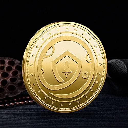 Монета, Позлатена Сребърна Цифров Виртуална Монета Лъки Coin Cryptocurrency 2021 са подбрани Монета Ограничена серия с Защитен Калъф