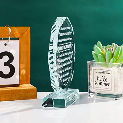 Уникални Подаръци от YWHL в знак на признателност към учителите, за жени и за мъже, Подаръци от учениците на рожден Ден на учителите се пенсионират, Кристални Подаръц?