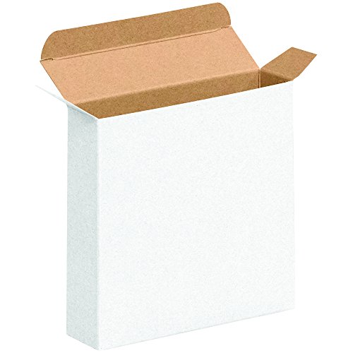 Картонени кутии Aviditi RTC38 с обратна складкой, 4 x 1 5/8 x 4, Крафт (опаковка от 500 броя)