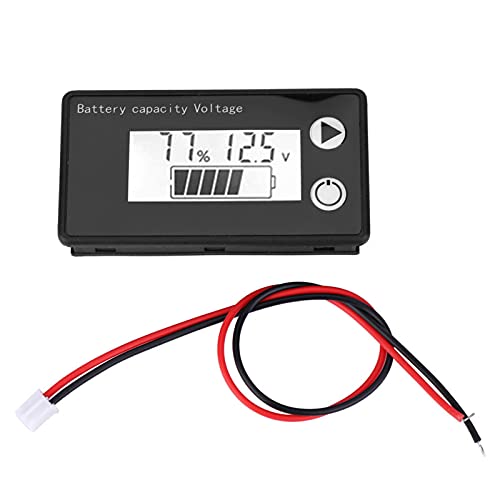 Индикатор за капацитет на батерията количка за Голф Водоустойчив Монитор Зареждане на батерията Литиева Батерия Киселина Измерител