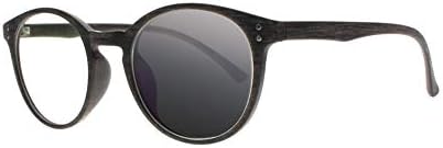 SightPerk Мъжки TR90 С Кръгли Рамки, Преходен, Фотохромичните Бифокални Очила За Четене, Слънчеви Очила за четене